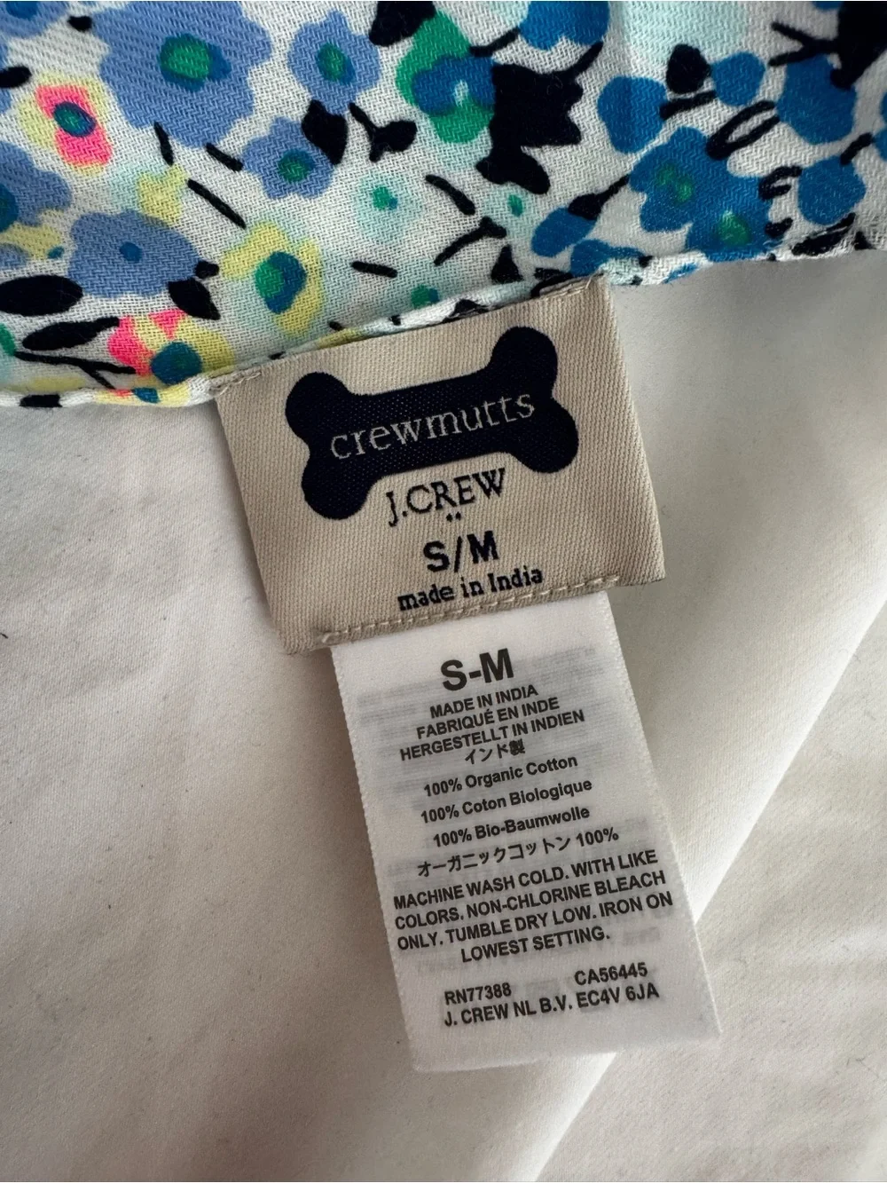 J. Crew bright floral